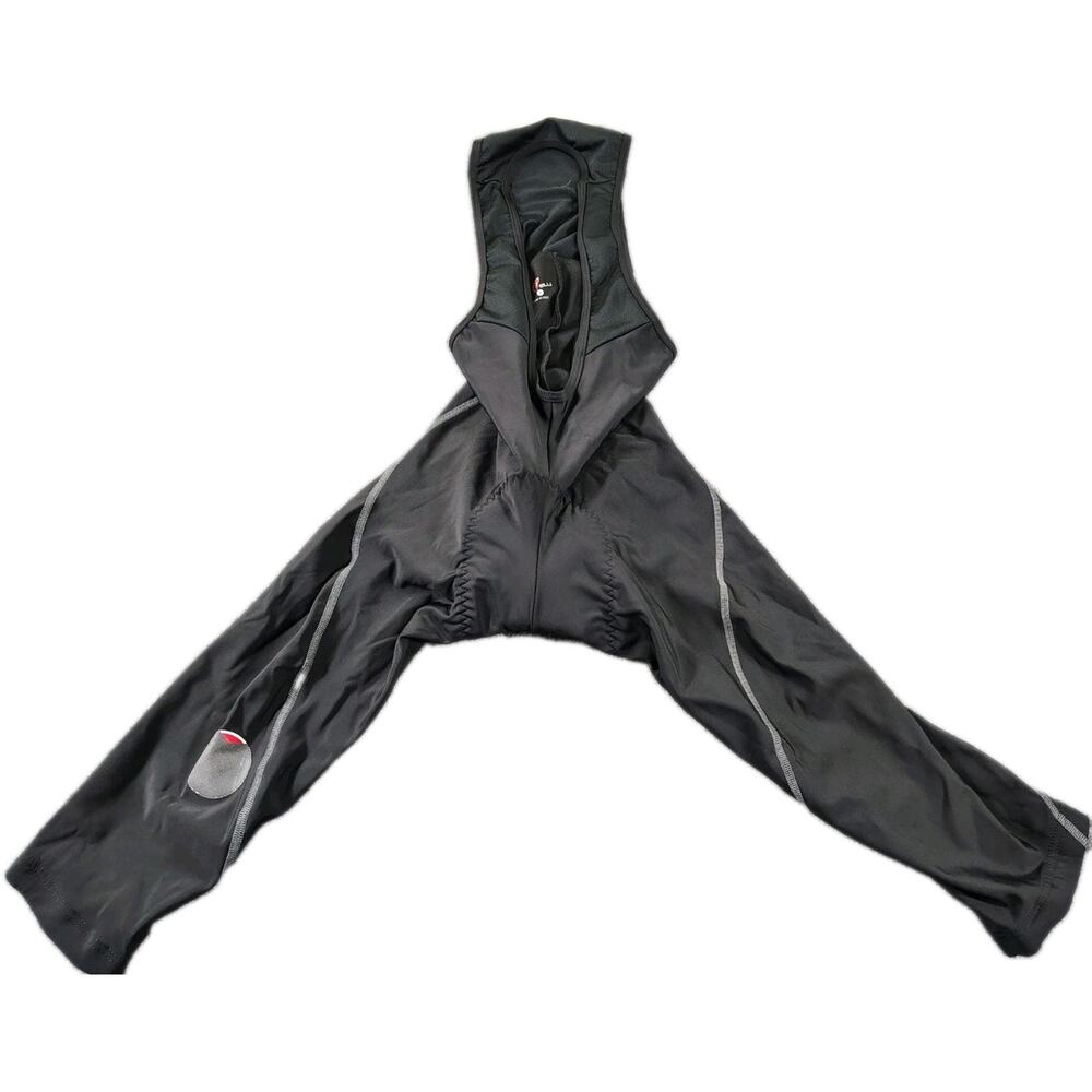 Castelli Cycling Knicker Bib Padded Shorts Men's M Black Biking Quick Dry 14"